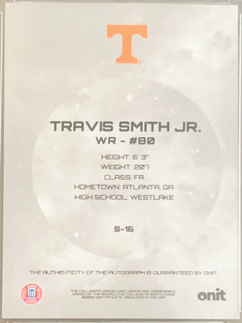 2025 Onit Signature Series Travis Smith Jr. #S-16 /65