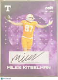 2023 Onit Signature Series Miles Kitselman #S-12 Purple /25