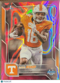 2024 Bowman Chrome University DeSean Bishop #67 Pink RayWave