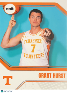 2025 ONIT Tennessee Volunteers Basketball Grant Hurst #B-10