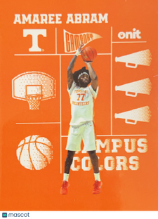 2026 ONIT Campus Colors Amaree Abram #CC-1 Orange
