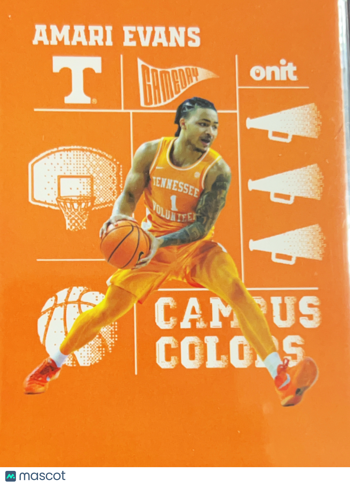2026 ONIT Gameday Campus Colors Amari Evans #CC-2
