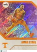 2025 ONIT Tennessee Volunteers Amari Evans #B-2 Orange Shimmer