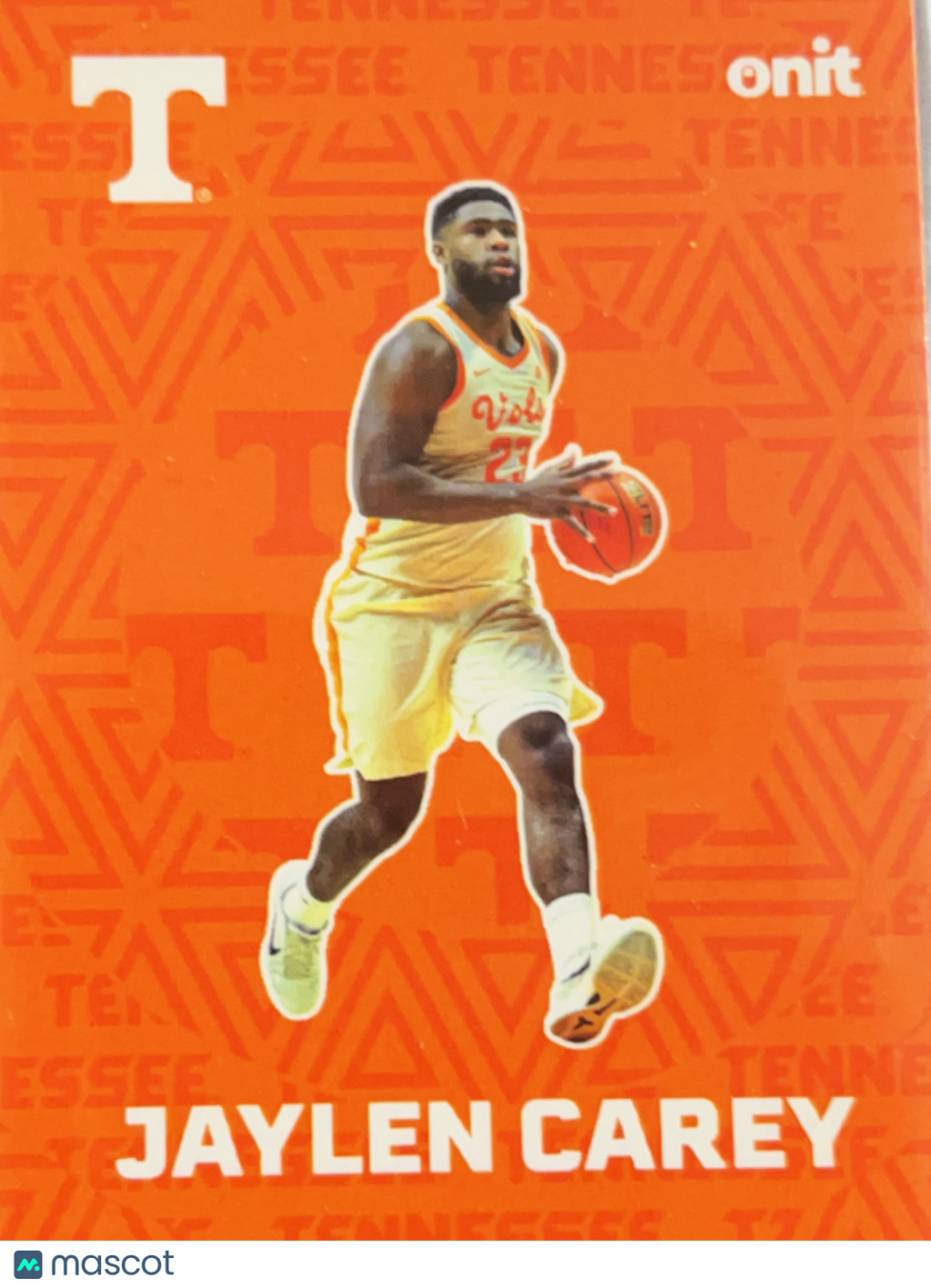 2025 ONIT Tennessee Volunteers Jaylen Carey #F-5