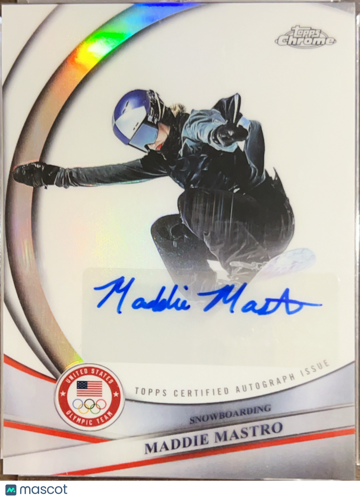 2026 Topps Chrome U.S. Olympics Maddie Mastro #BCA-MMA