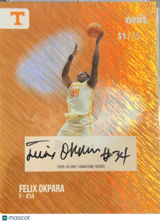 2025 Onit Signature Series Felix Okpara #S-5 Orange