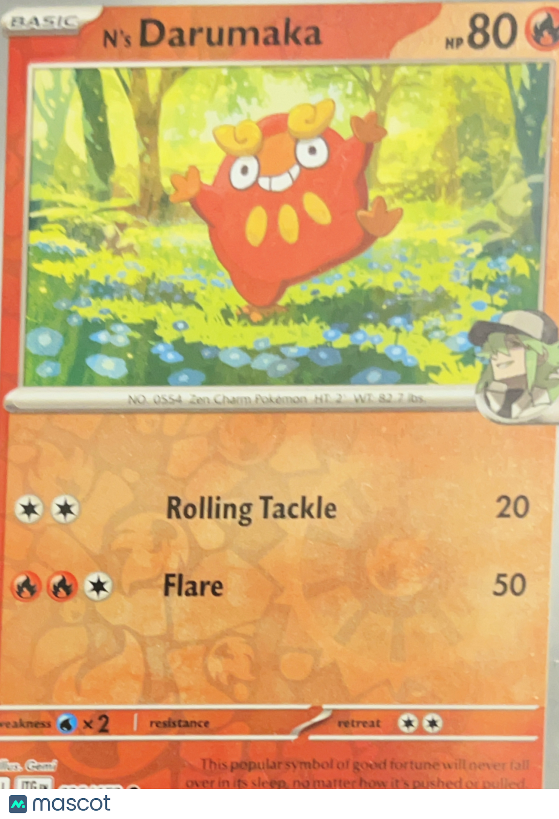 2024 Surging Sparks N'S Darumaka #31/191