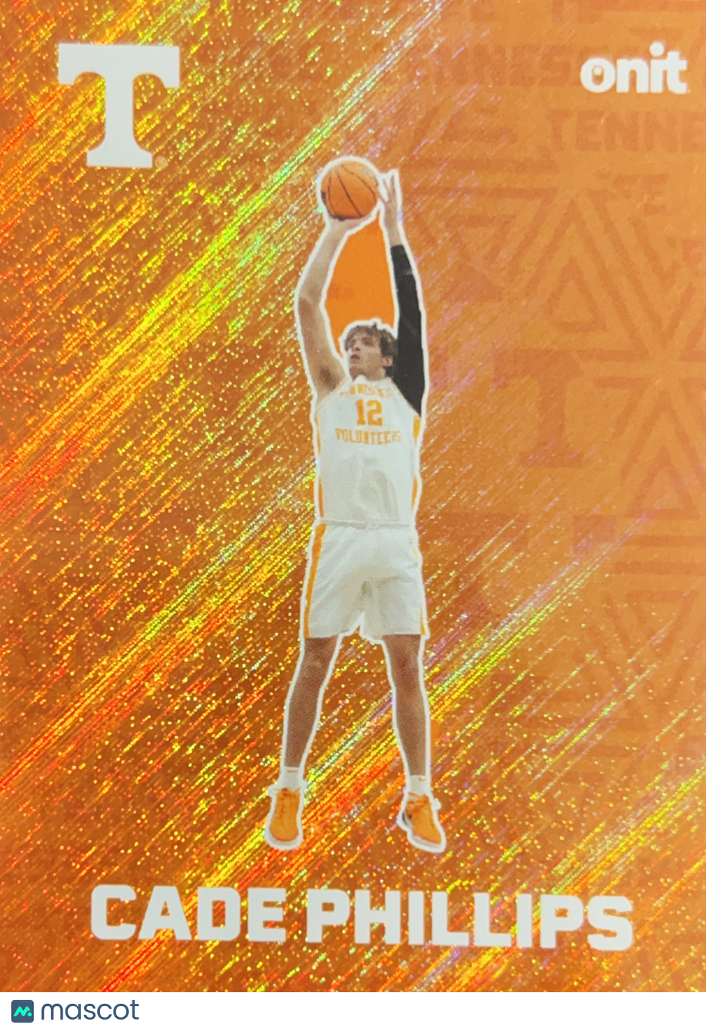 2025 ONIT Tennessee Basketball Cade Phillips #F-4 Orange Shimmer