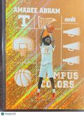 2026 ONIT Campus Colors Amaree Abram #CC-1 Orange Sparkle