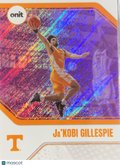 2025 ONIT Tennessee Basketball Ja'Kobi Gillespie #B-12 Orange Refractor
