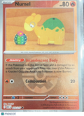 2026 Mega Evolution – Ascended Heroes Numel Reverse Holo Pokeball #27/217