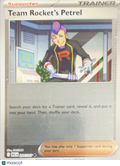 2026 Mega Evolution – Ascended Heroes Team Rocket's Petrel Uncommon #207/217