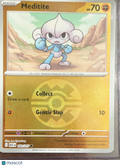2026 Mega Evolution – Ascended Heroes Meditite Reverse Holo #103/217