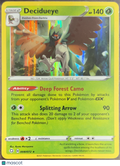 2020 Darkness Ablaze Decidueye Holo Rare #8/72