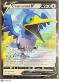 2021 Shining Fates Cramorant V Holo Ultra Rare UR #54/72