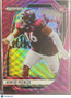2025 Panini Prizm Draft Picks Aeneas Peebles #145 Pink Pulsar RC