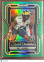 2025 Panini Prizm Draft Picks Student Orientation Will Johnson #18 Green RC