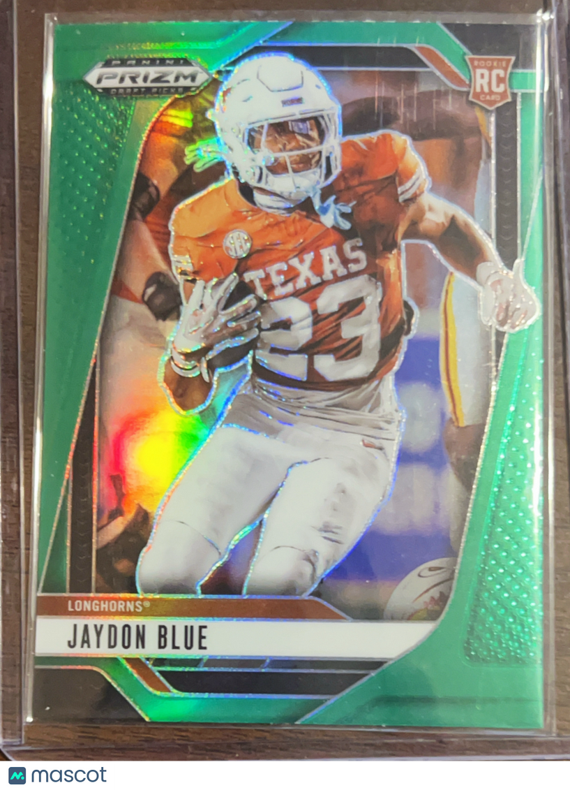 2025 Panini Prizm Draft Picks Jaydon Blue #127 Green RC