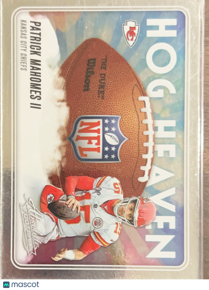 2025 Panini Absolute Hog Heaven Patrick Mahomes II #HH-PMS