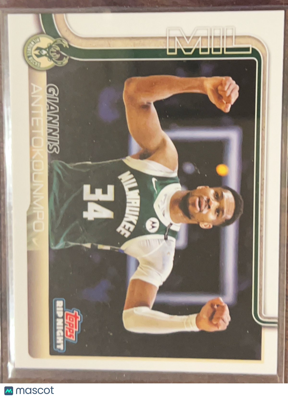 2025 Topps Rip Night Giannis Antetokounmpo #BK8