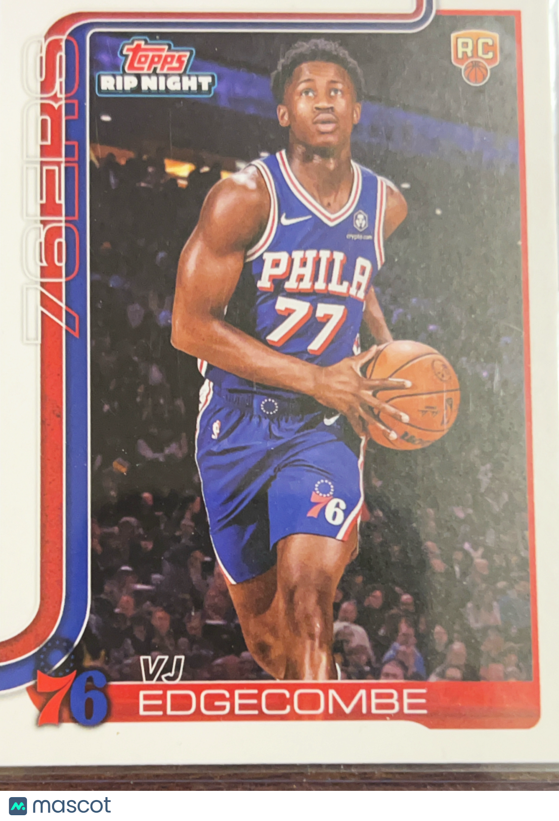 2025 Topps Hobby Rip Night VJ Edgecombe #BK23 RC