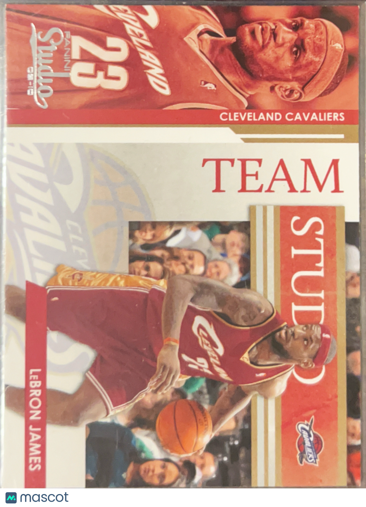 2010 Panini Studio Team Studio Shaquille O'Neal LeBron James #6