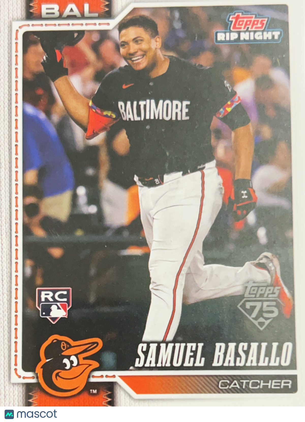 2024 Topps Rip Night Samuel Basallo #BB19 RC