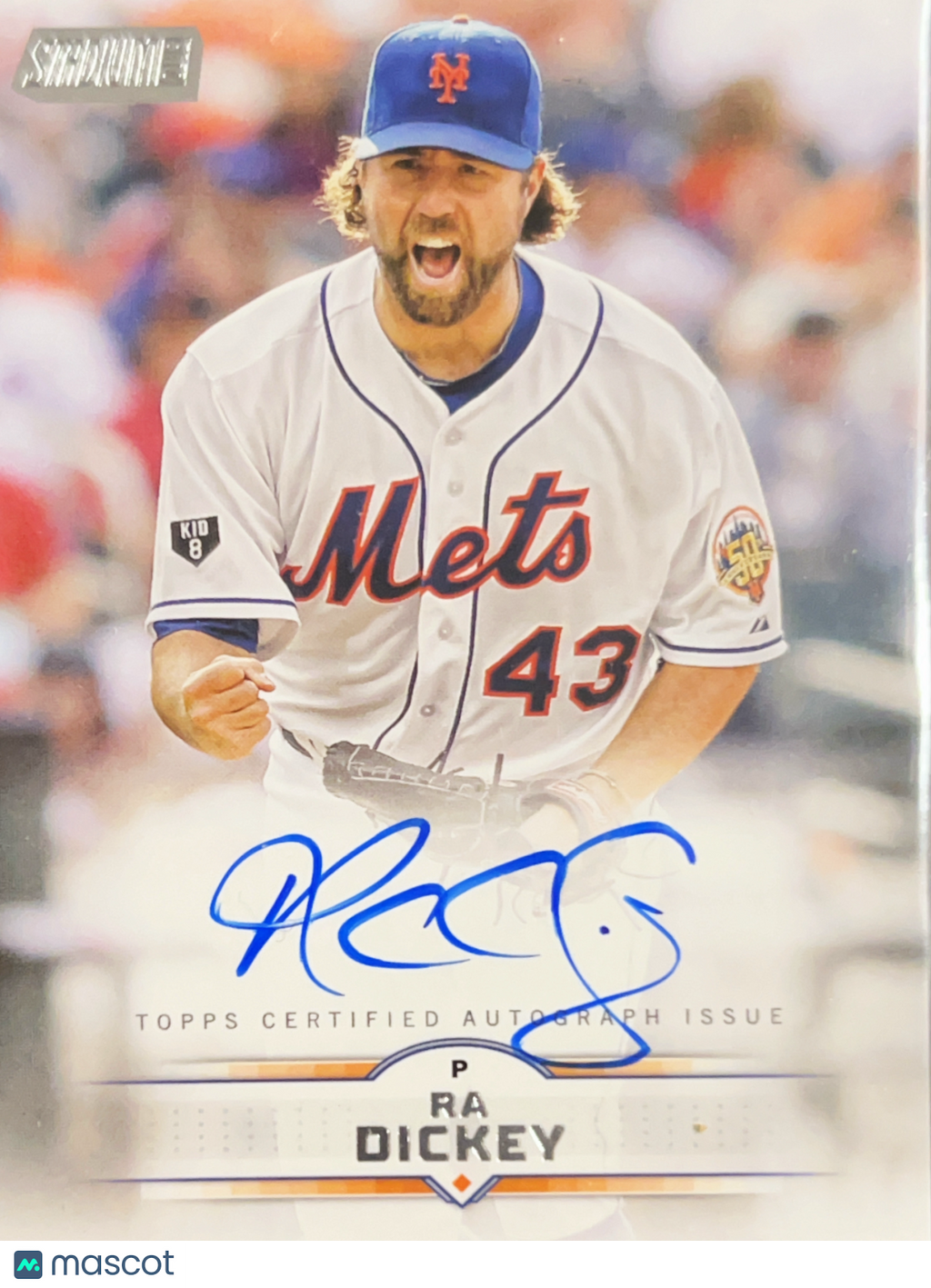 2025 Topps Stadium Club R.A. Dickey #SCBA-RD