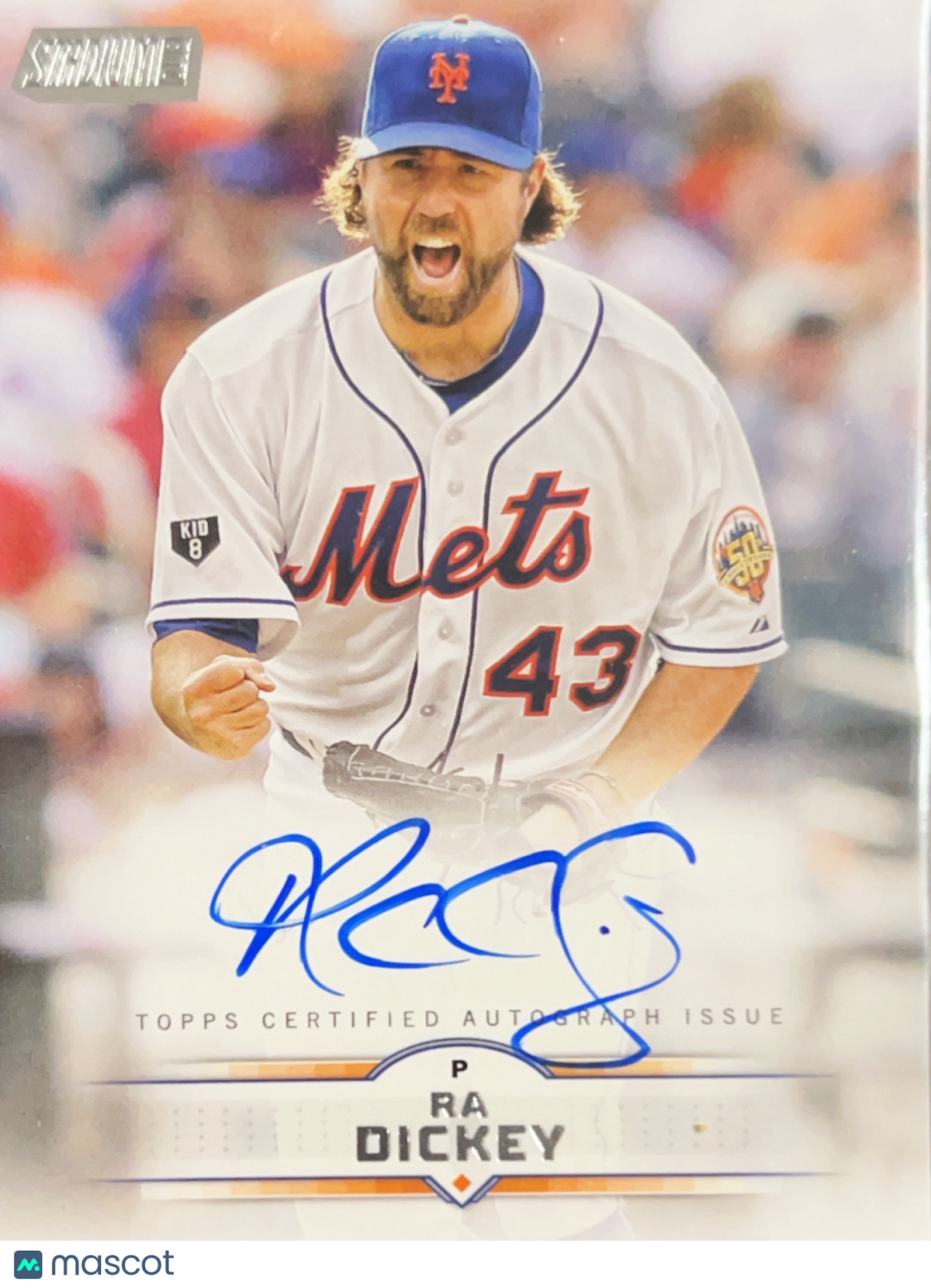 2025 Topps Stadium Club R.A. Dickey #SCBA-RD