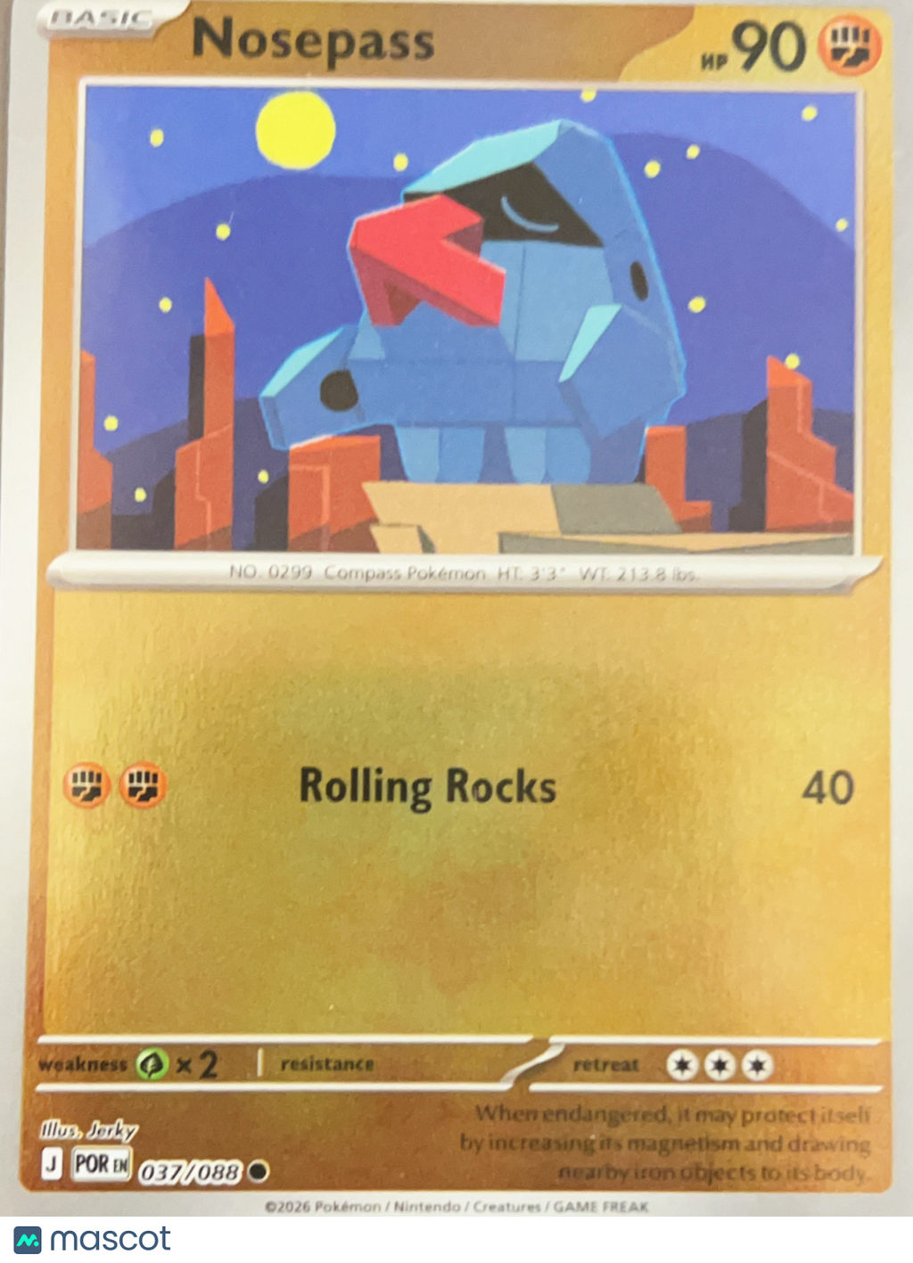 2026 Mega Evolution – Perfect Order Nosepass #37/88