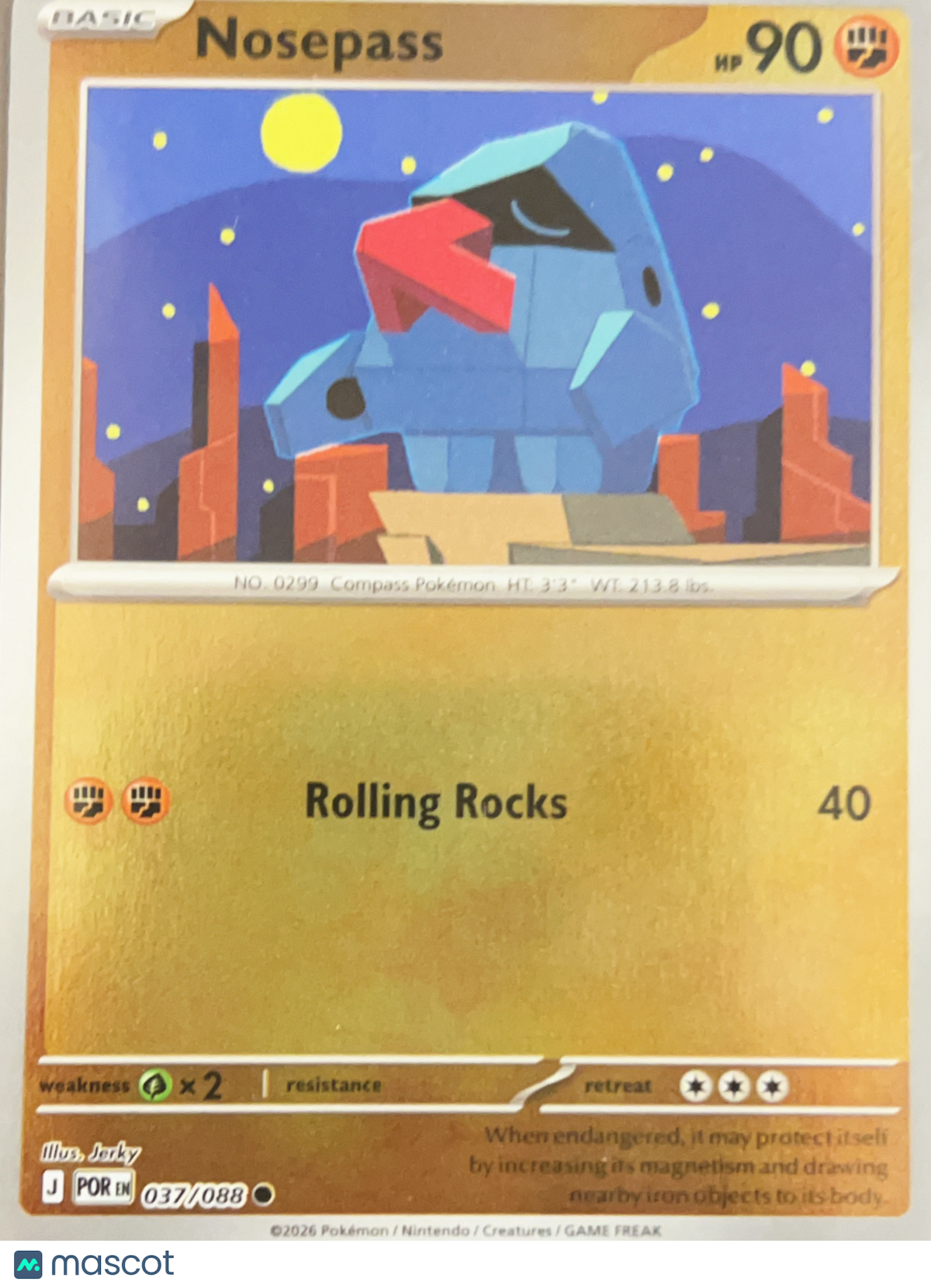 2026 Mega Evolution – Perfect Order Nosepass #37/88