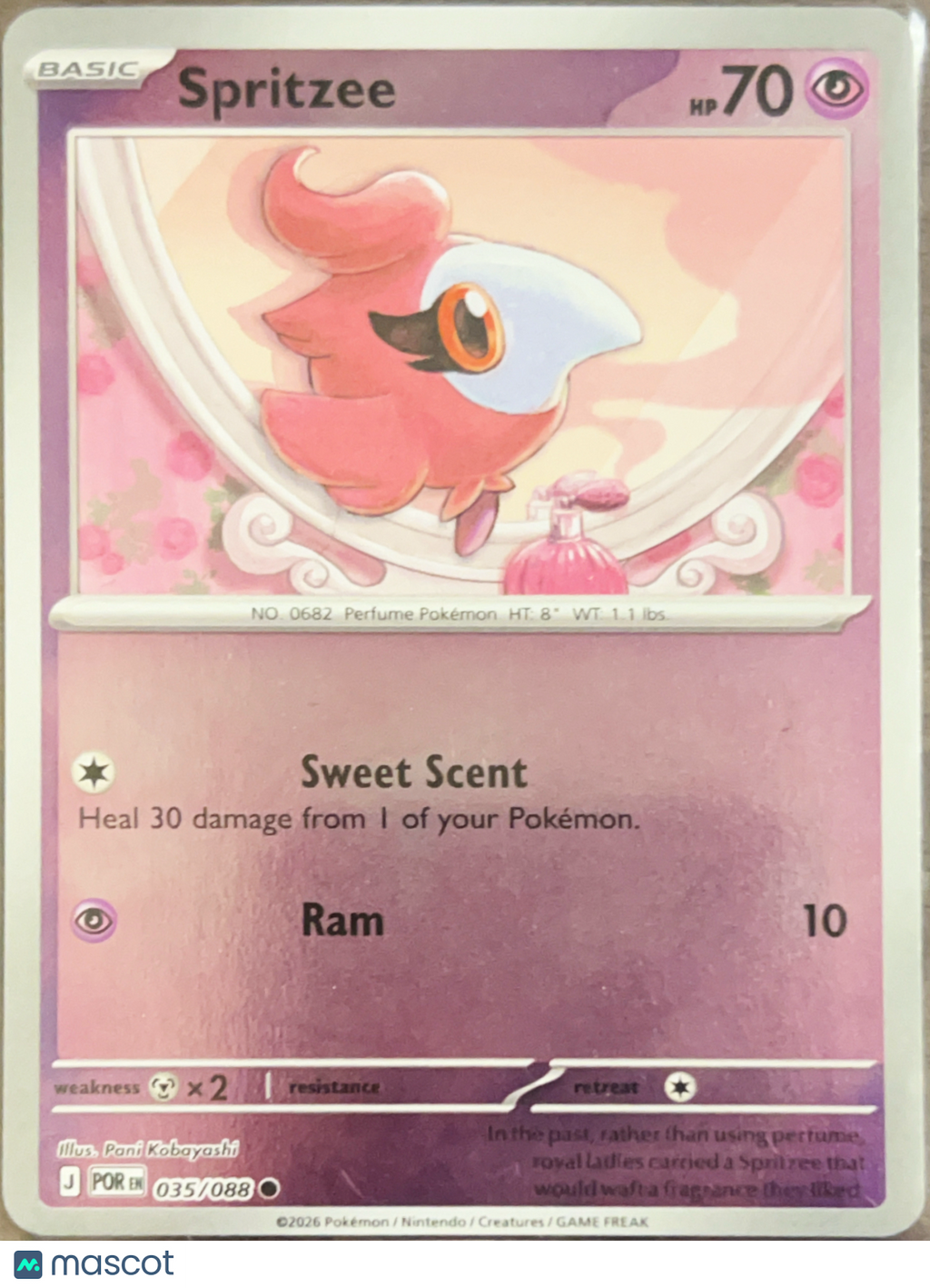 2026 Mega Evolution – Ascended Heroes Spritzee #35/88