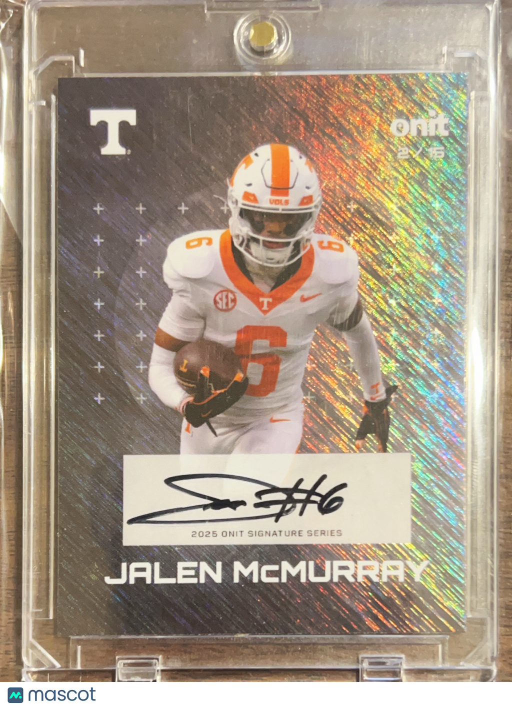 2025 ONIT Signature Series Jalen McMurray #S-8 Holo