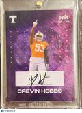 2025 ONIT Signature Series Daevin Hobbs #S-4 Purple /25