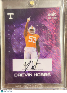 2025 ONIT Signature Series Daevin Hobbs #S-4 Purple /25