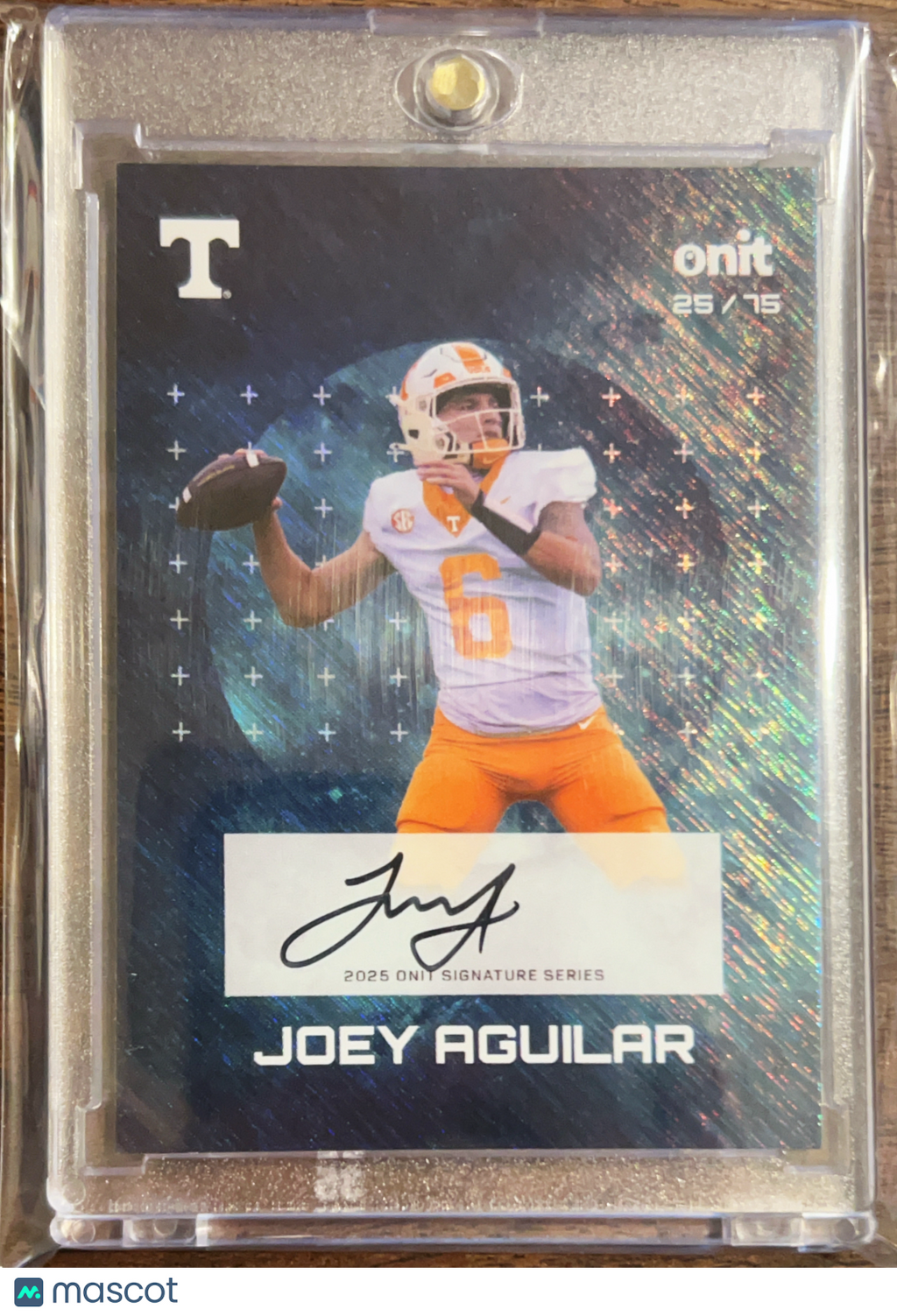 2025 ONIT Signature Series Joey Aguilar #S-10 /75 Auto