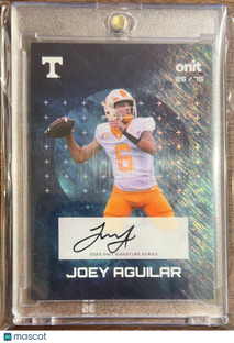 2025 ONIT Signature Series Joey Aguilar #S-10 /75