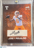 2025 ONIT Signature Series Joey Aguilar #S-10 /49 Auto