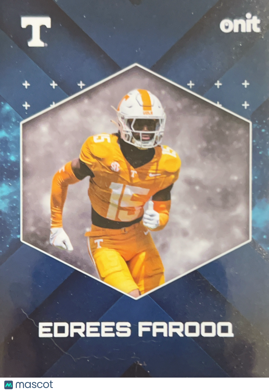 2025 Onit Tennessee Football Edrees Farooq #B-18