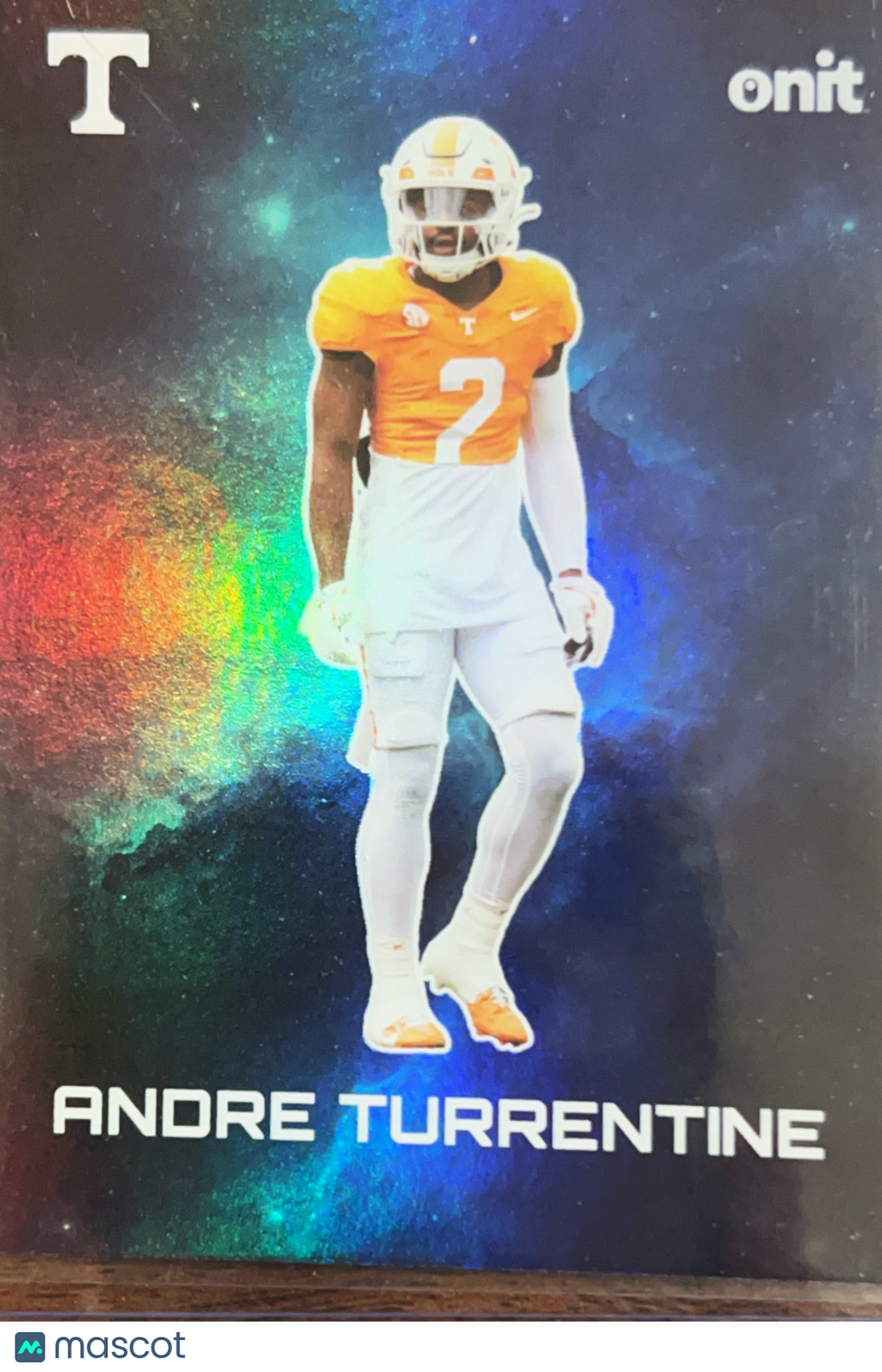2023 Onit Tennessee Volunteers Galaxy Andre Turrentine #G-10