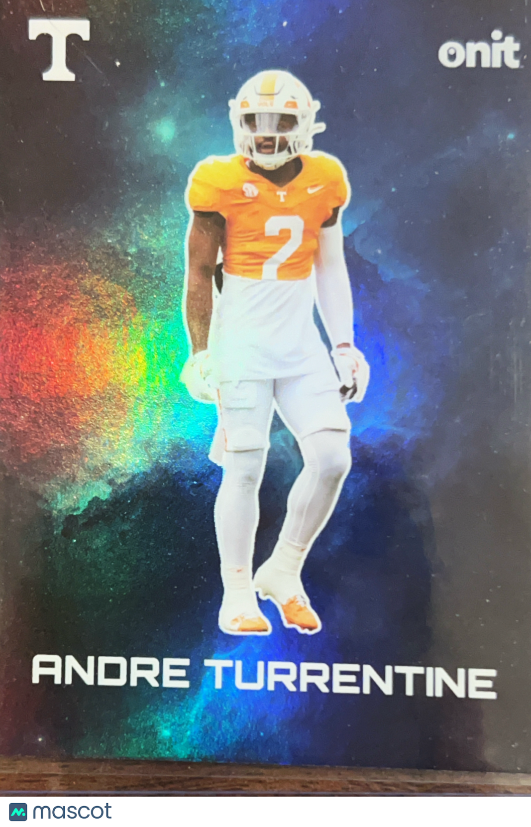2023 Onit Tennessee Volunteers Galaxy Andre Turrentine #G-10