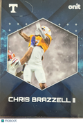 2025 Onit Tennessee Volunteers Football Chris Brazzell II #B-9
