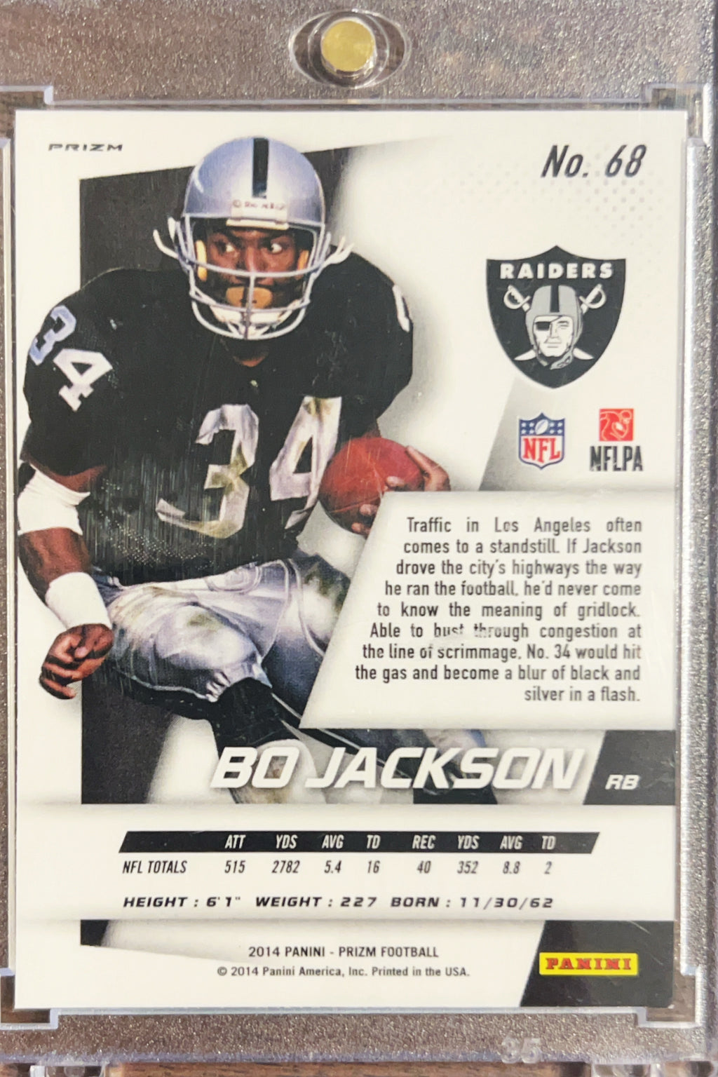2014 Panini Prizm Bo Jackson #68