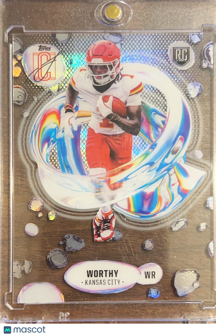 2025 Topps Composite Signature Class Xavier Worthy #F-8 RC