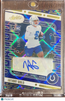 2024 Panini Absolute Football Anthony Gould #192 Blue Mosaic /50 RC