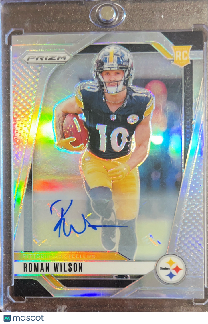 2024 Panini Prizm Roman Wilson #384 Silver RC