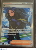 2023 Obsidian Flames Geeta Holo Secret Rare FA #218/197