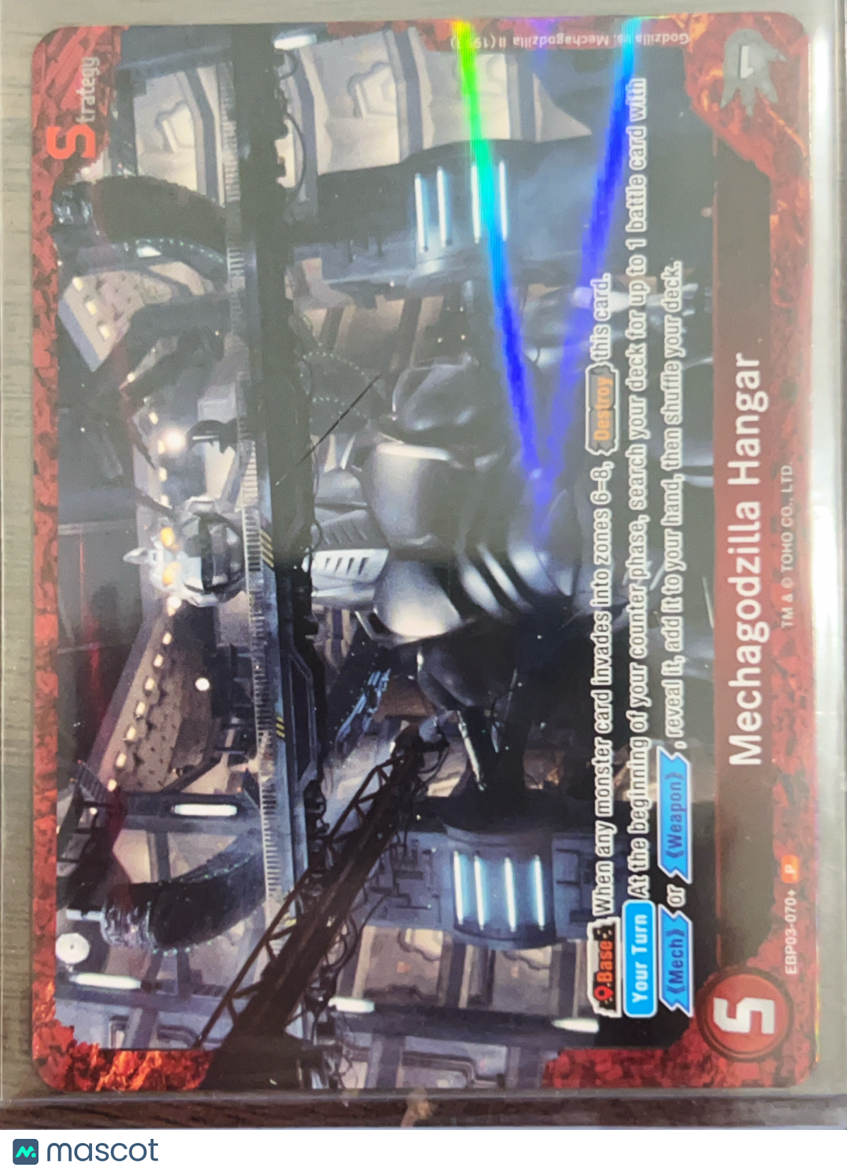 Resonance of Rivals Mechagodzilla Hangar (P) Holo Rare #EBP-03 070