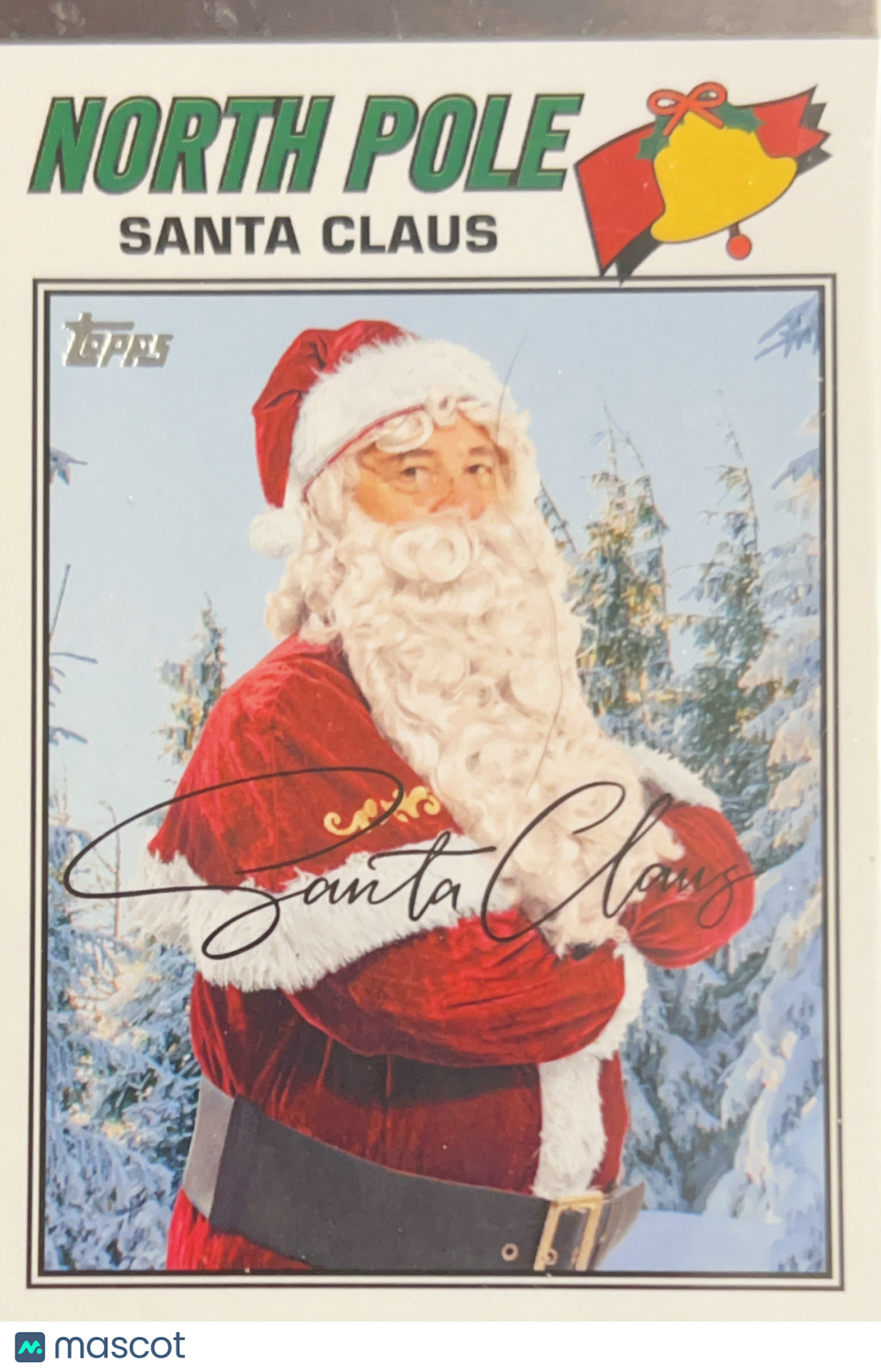 2023 Topps Santa Archives Facsimile Signature #SA-1977