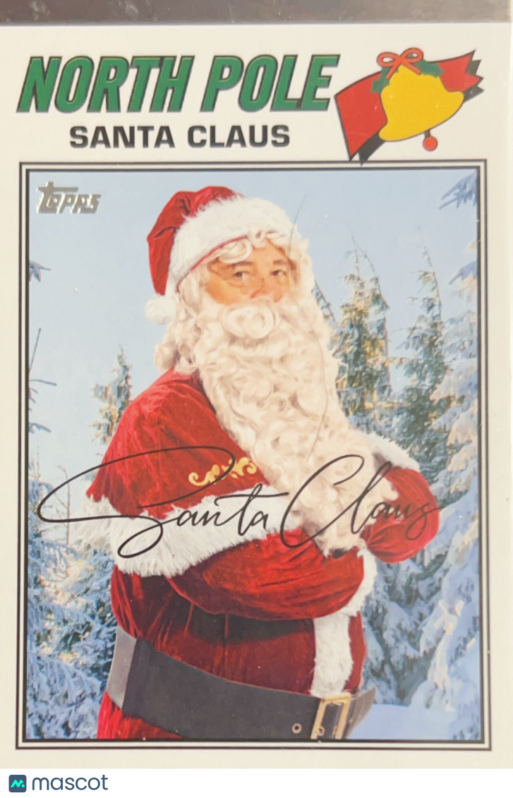 2023 Topps Santa Archives Facsimile Signature #SA-1977